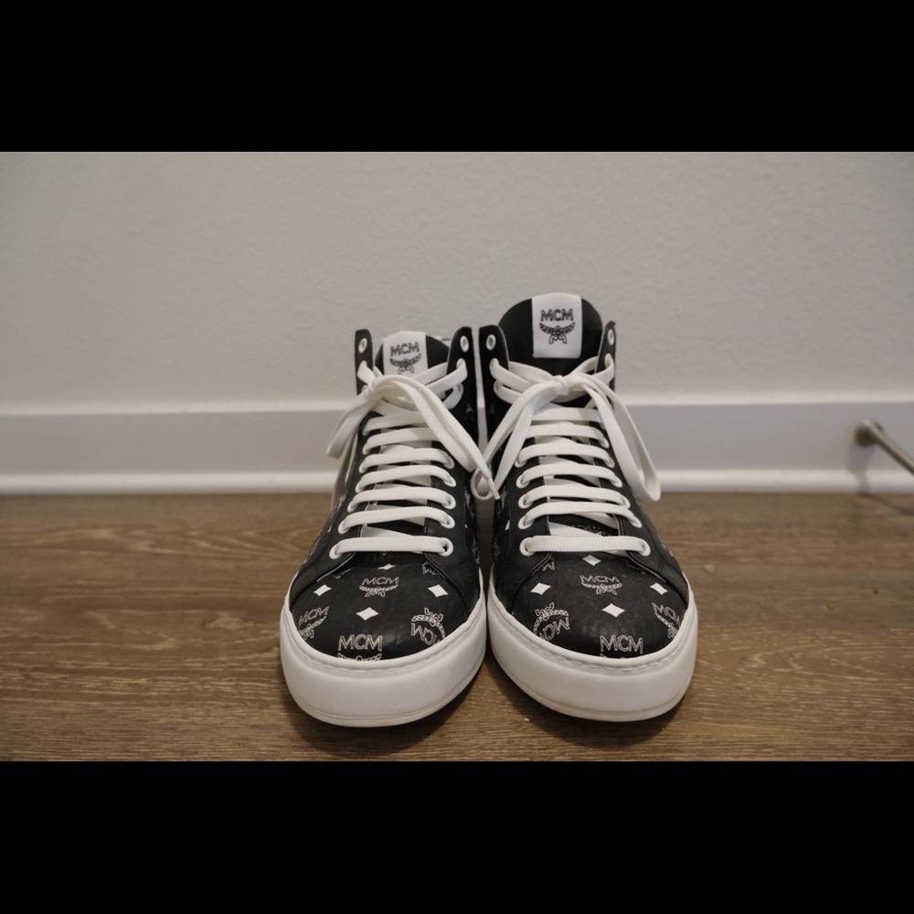 MCM Logo-Printed High Classic